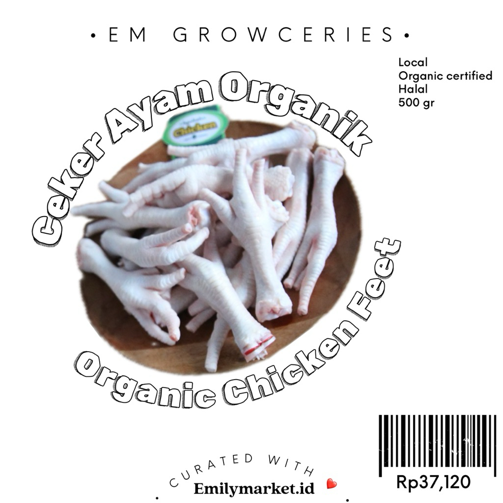 

Ceker ayam organik berkah chicken