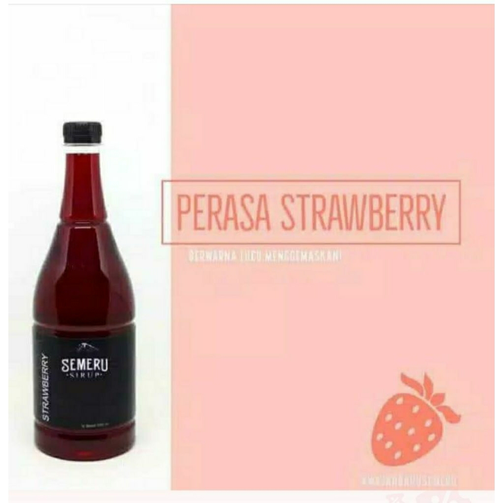 

sirup STRAWBERRY / 1.000 ML / SEMERU