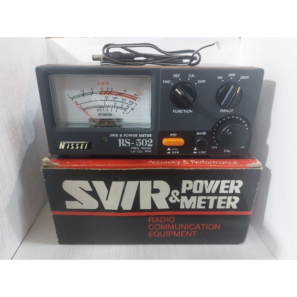 SWR / POWER METER NISSEI RS - 502
