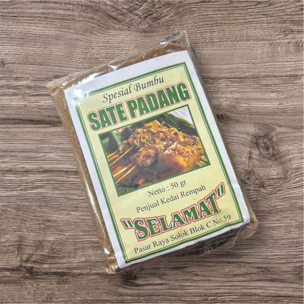 

Bumbu Sate Padang 50gr