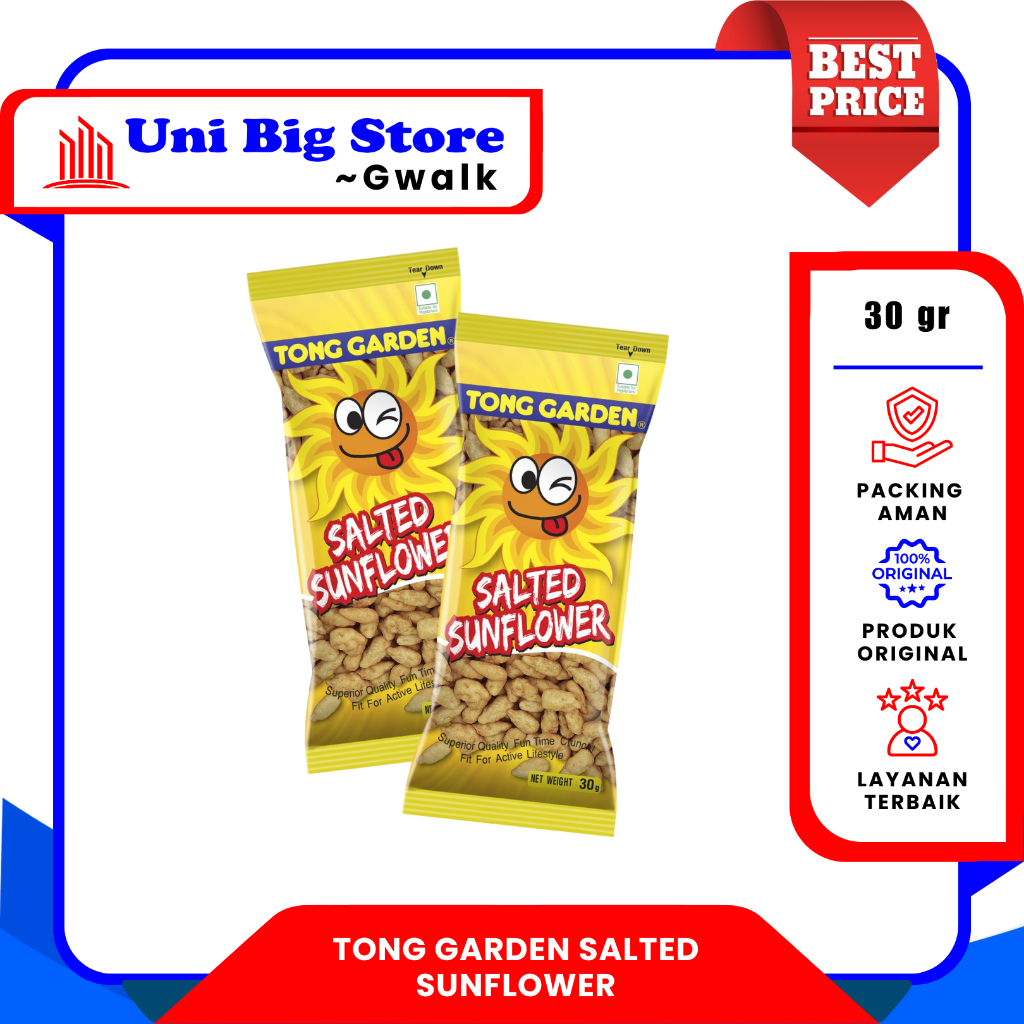 

TONG GARDEN SALTED SUNFLOWER BIJI BUNGA MATHARI - 30 gr