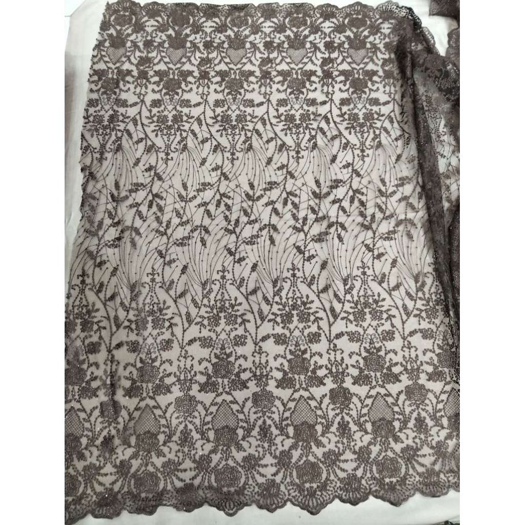 Tille Bordir Mlati bahan kebaya/kondangan