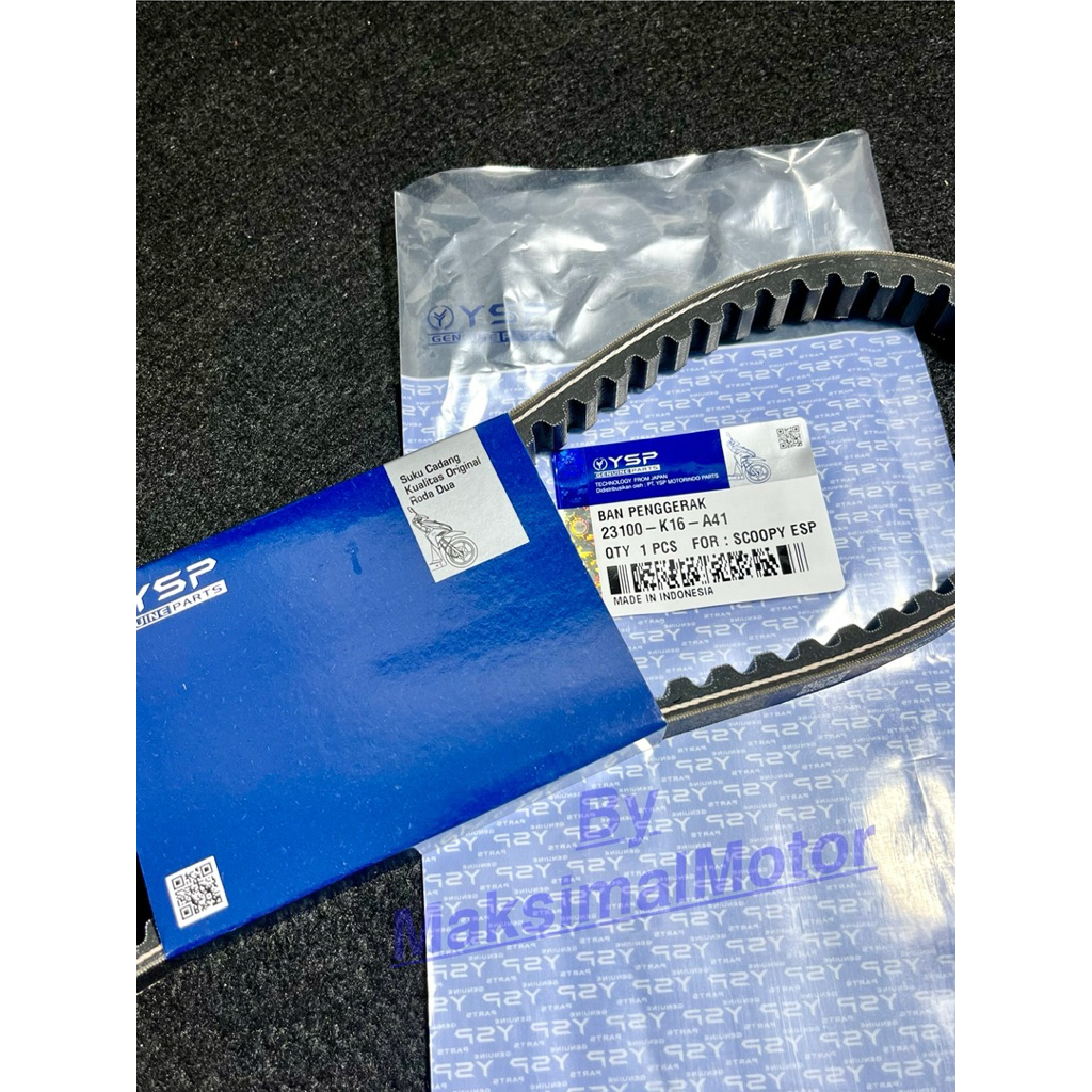 Vanbelt Scoopy ESP | V-Belt Honda Scoopy eSP Original & Berkualitas | Sparepart Motor Matic