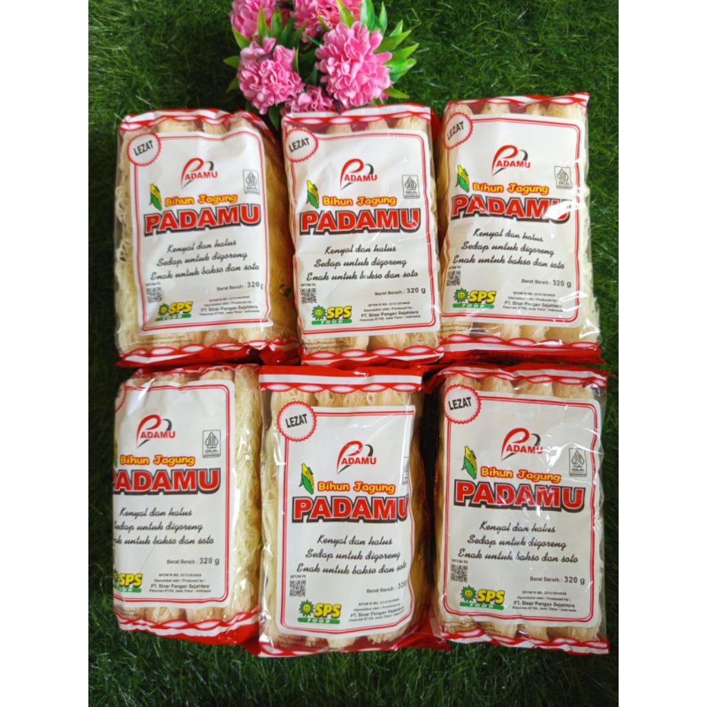 

Bihun jagung PADAMU | Mie Bihu@n | Bihun Jagung | Kemasan 320 gr