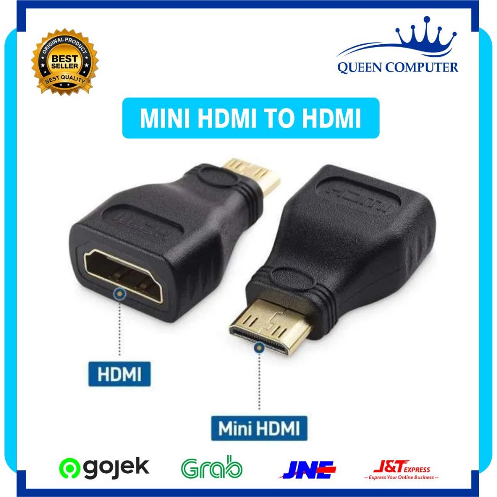 KONEKTOR MINI HDMI TO HDMI - CONVERTER HDMI TO MINI HDMI