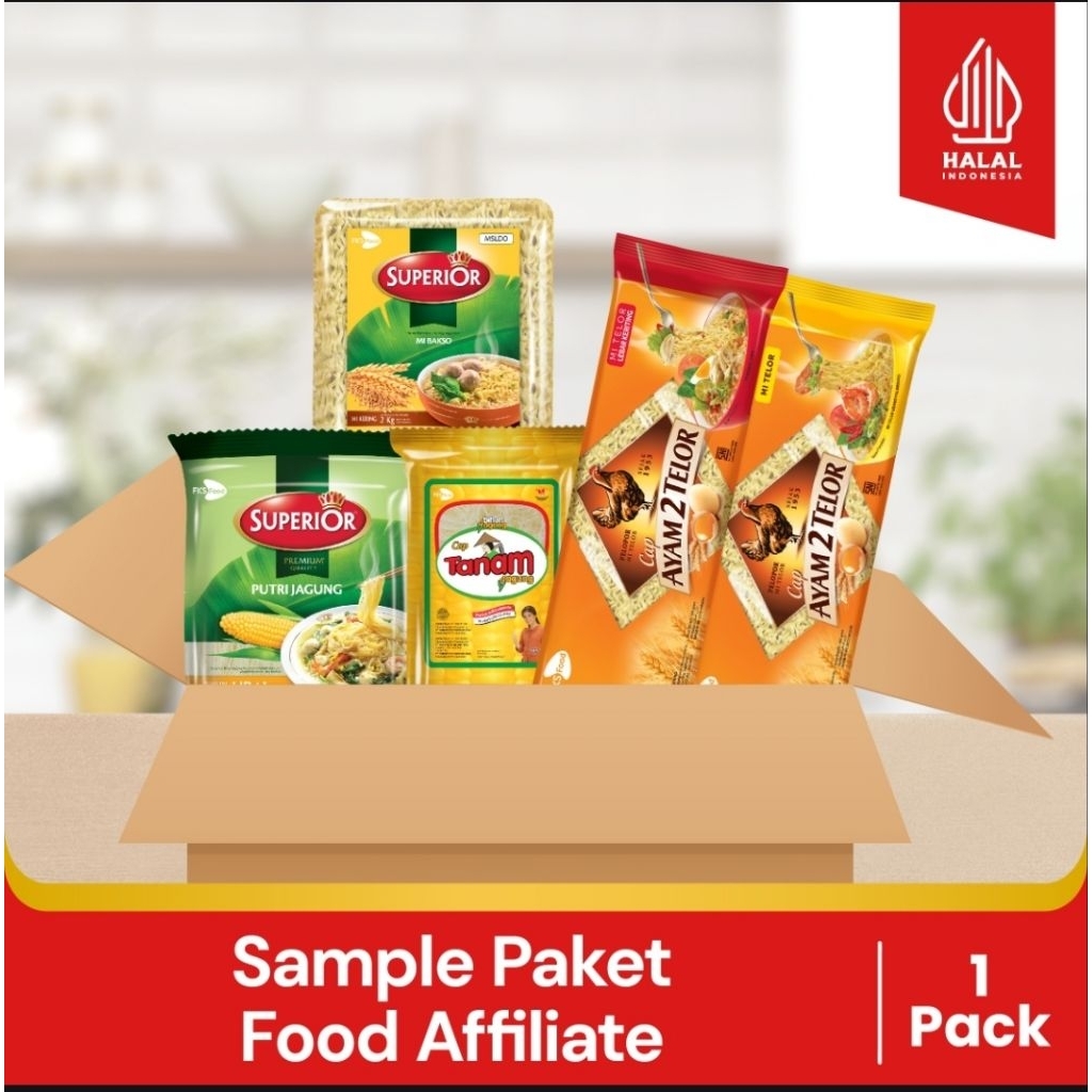 

Sample Paket Food Affiliate