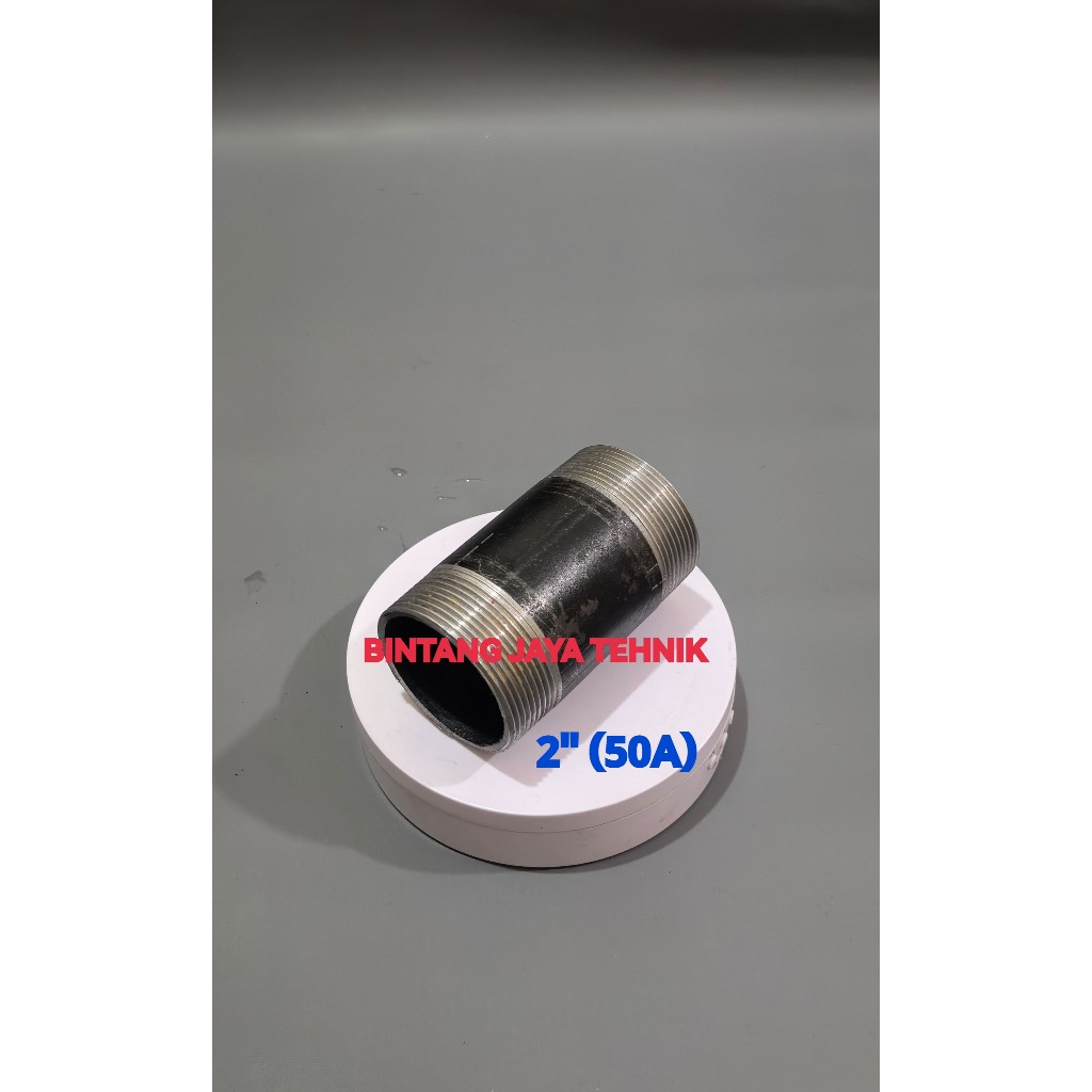 PIPA INCIAN CARBON STEEL 2" x 10cm sama 15cm / PIPA INCIAN BESI  2" x 10cm sama 15cm ( PIPA CARBON S
