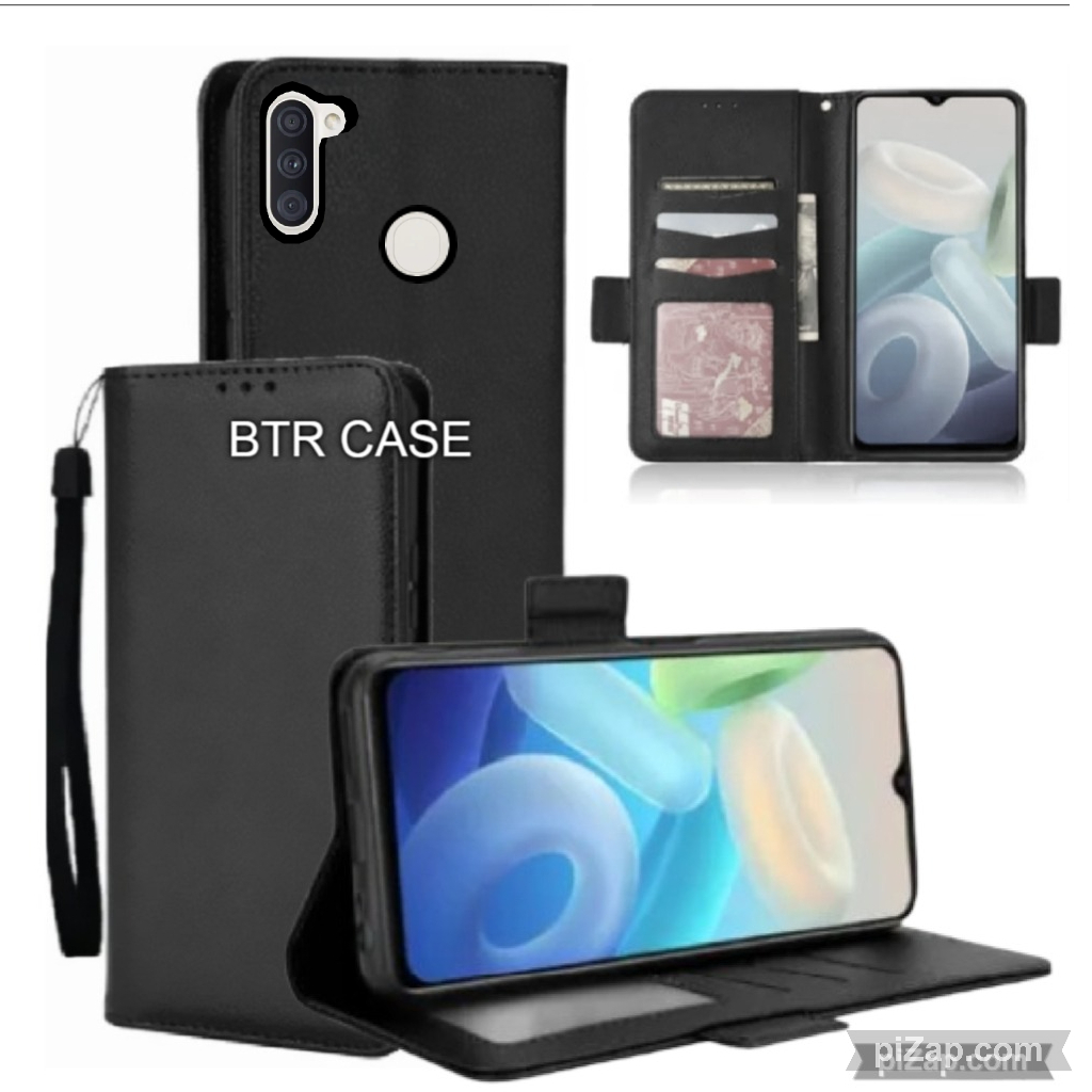 CASE DOMPET HP SAMSUNG A11 - SAMSUNG M11 CASING DOMPET KULIT FLIP COVER LEATHER SARUNG HP