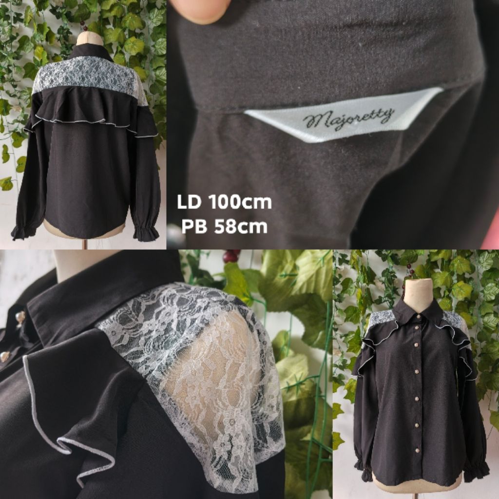 Blouse cantik Premium korea style/Kemeja Wanita/Atasan wanita terbaru 2025/Kemeja kantor/Atasan keki