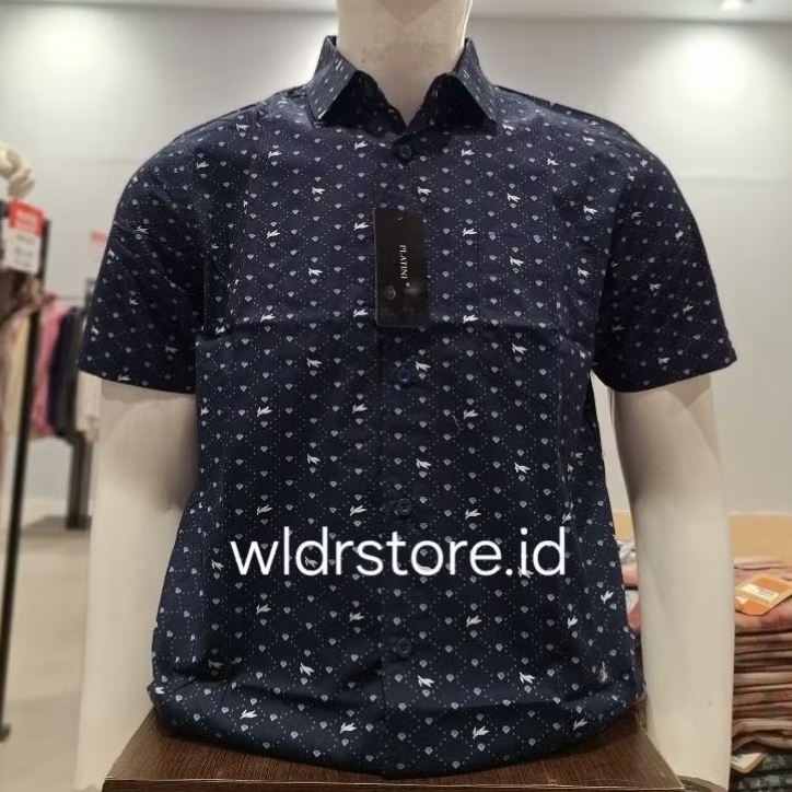 KEMEJA PRIA SLIMFIT BRAND PLATINI ORIGINAL 132192