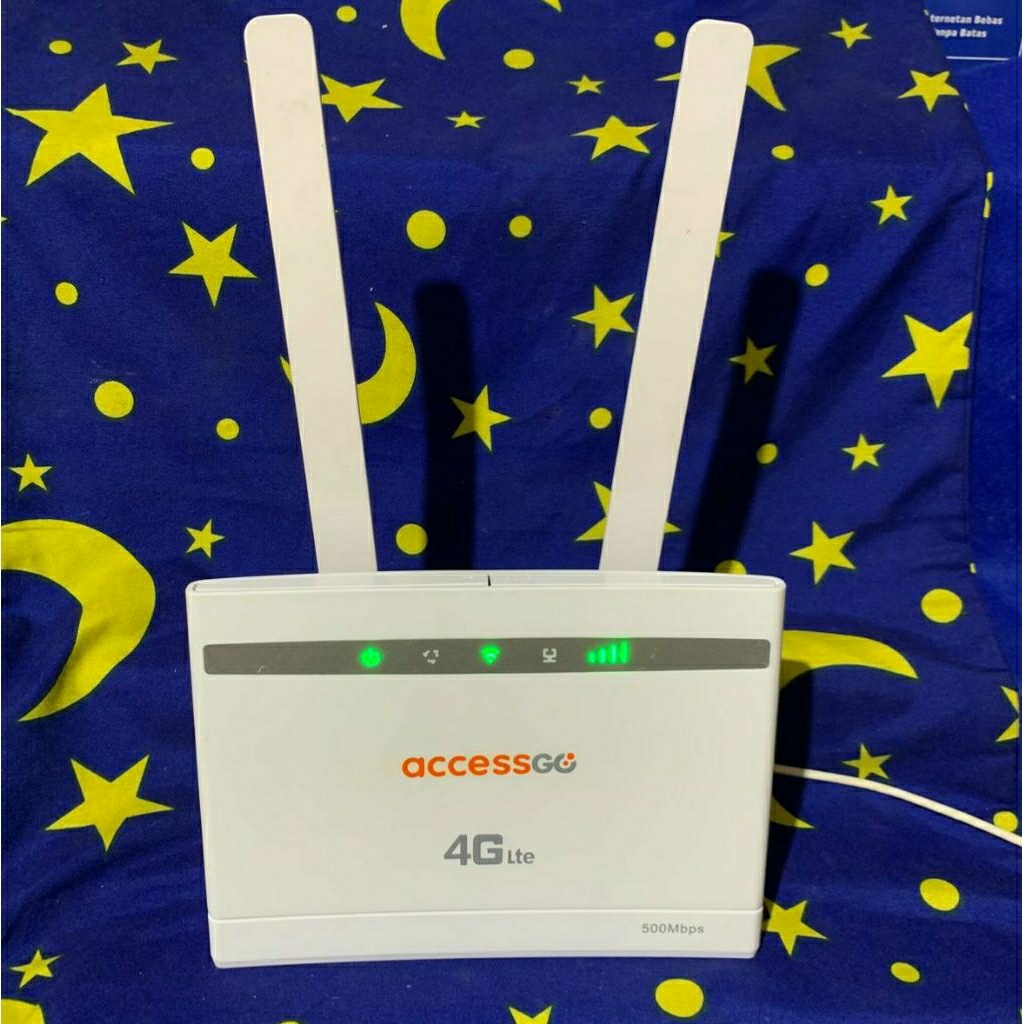 ACCESSGO 4G LTE R4GRA Wifi Router Unlok Alloprator 4G LTE Unit & Adaptor +Atena