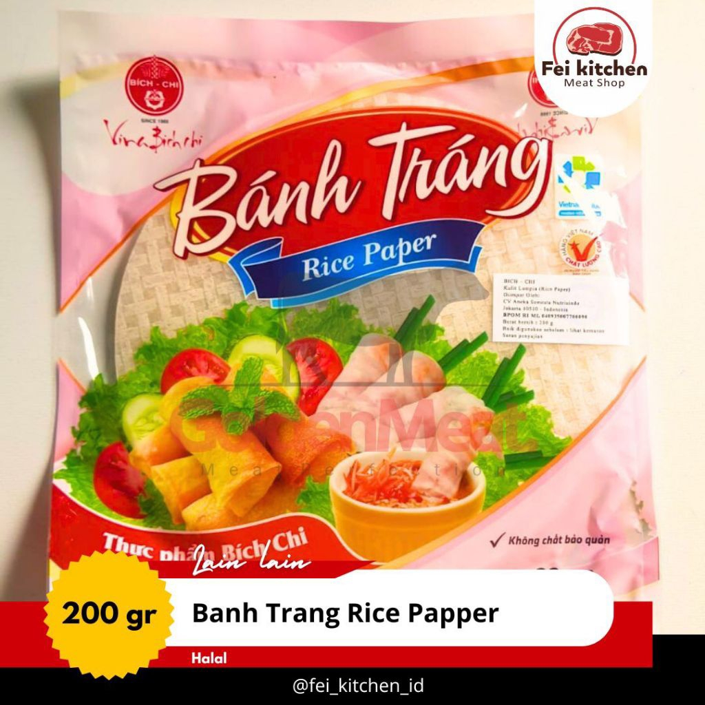 

Banh Trang Rice Paper diameter 22cm 200gr