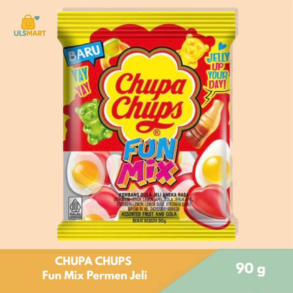 

CHUPA CHUPS Fun Mix Permen Jeli 90 g