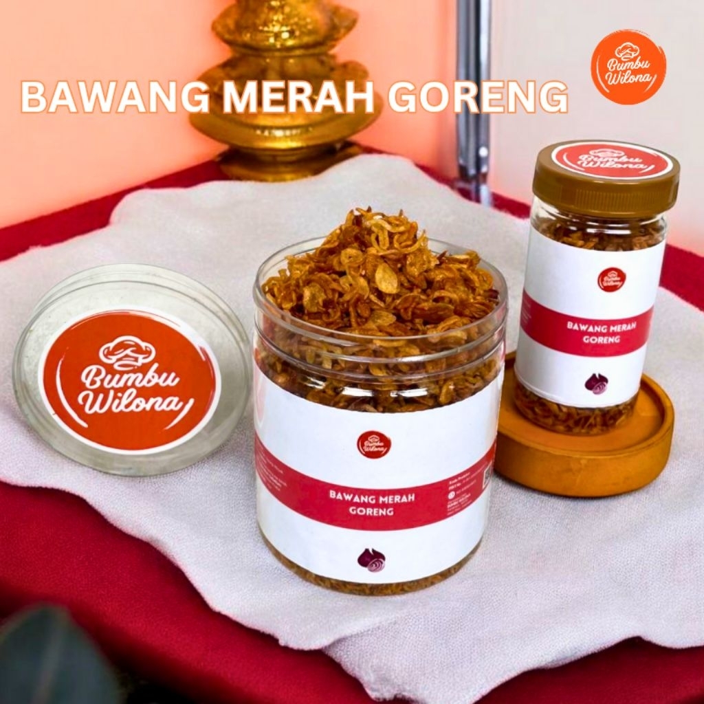 

BAWANG MERAH GORENG KRIUK | BAWANG MERAH MURNI TANPA TEPUNG | SIAP MAKAN BY BUMBU WILONA