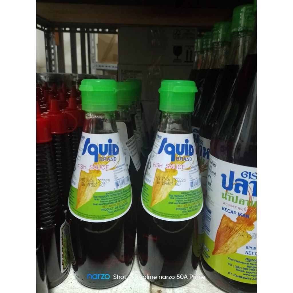 

Squid Brand Fish Kecil 300 ml
