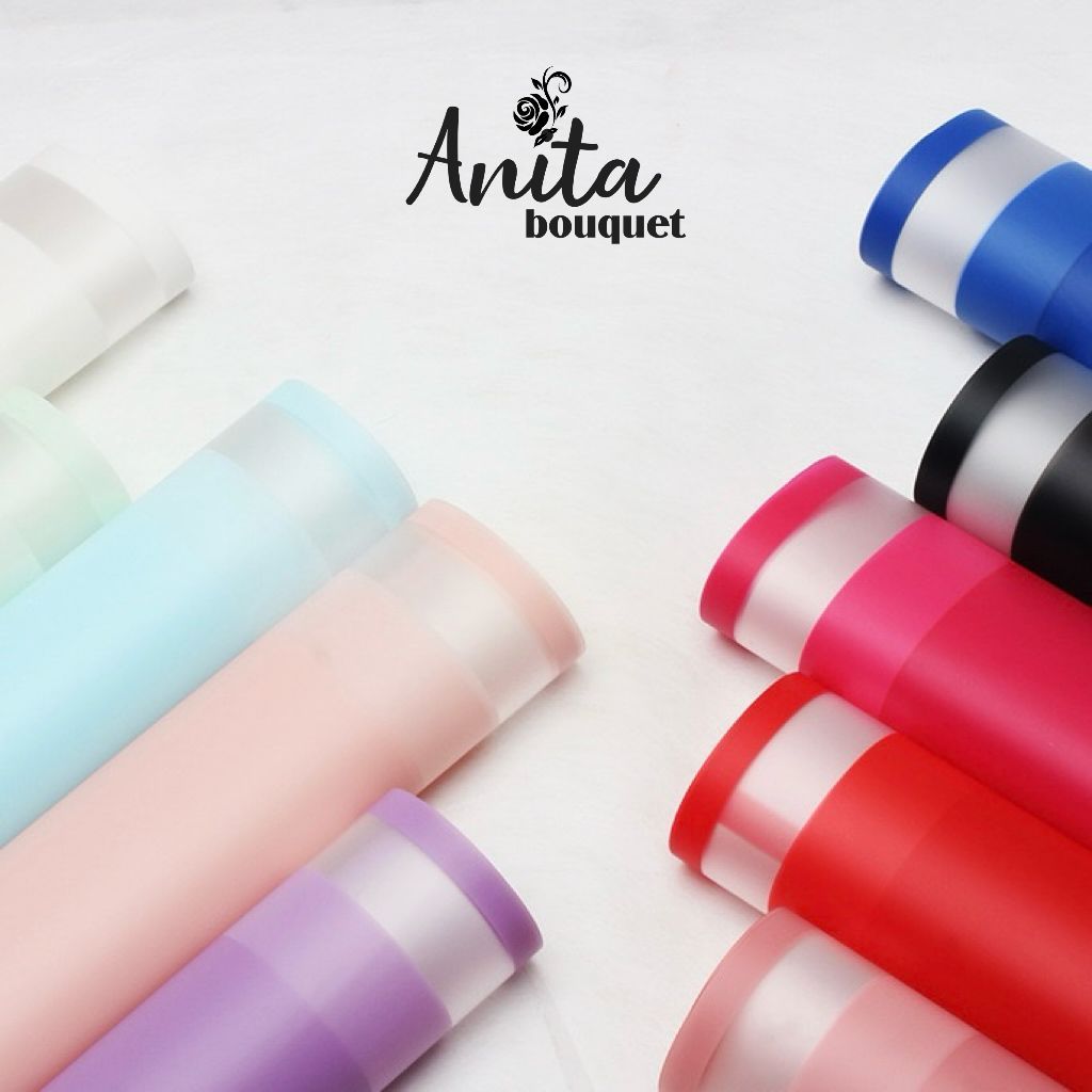 

A03 (ECER 1 LEMBAR) DOUBLE FRAME DOFF PAPER / CELLOPHANE / FLORIST PAPER / KERTAS BUKET BUNGA / WRAPPING WRAPPER