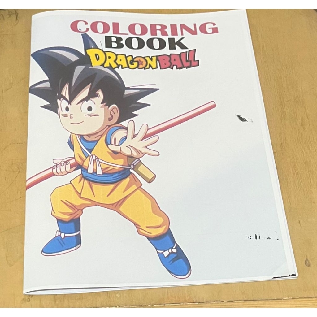Buku mewarnai Dragon Ball Ukuran A5