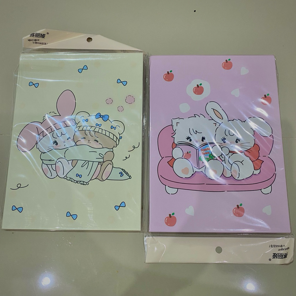 [COD] Kaca / Cermin Lipat Jumbo motif Mikko