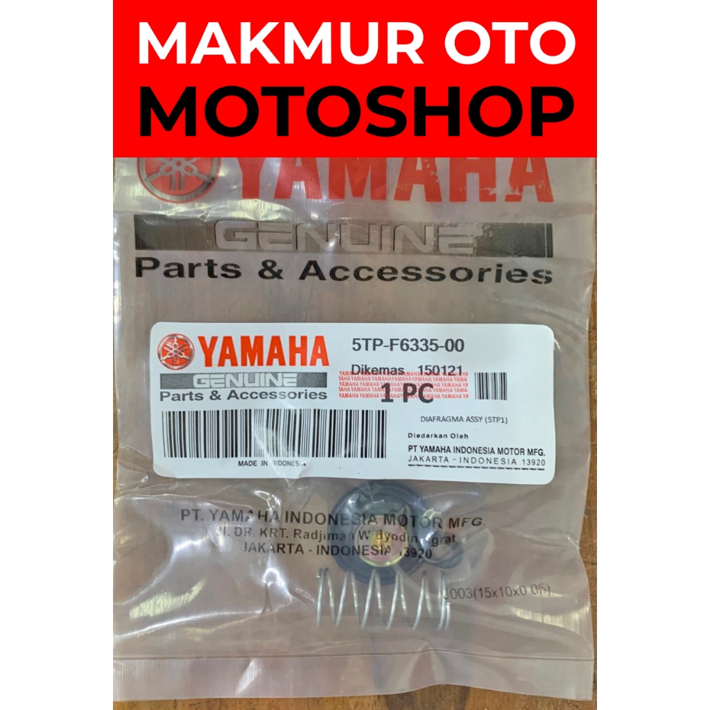 5TP Karet Membran / Diafragma Karburator Jupiter Z – Karet Vakum Karbu Motor