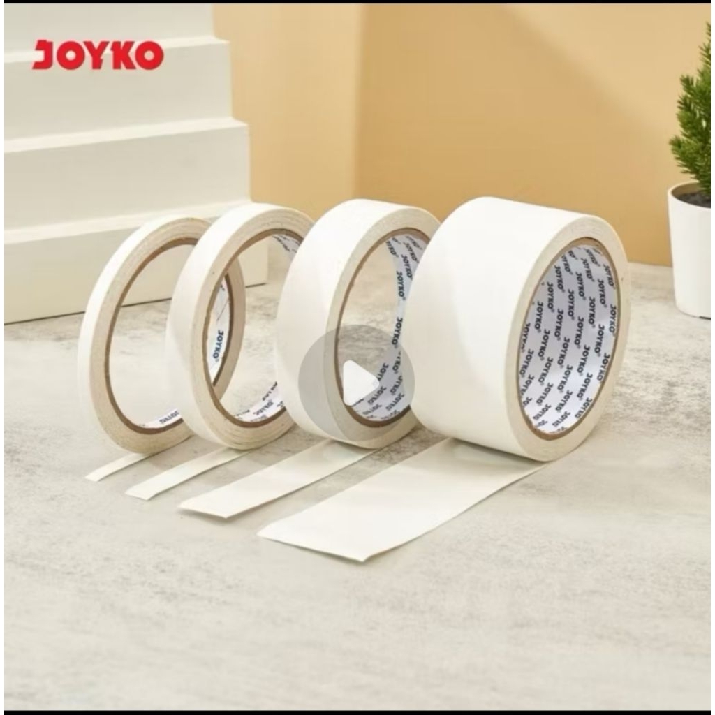 

Double Sided Tape Joyko Perekat 2 sisi 15 Yard