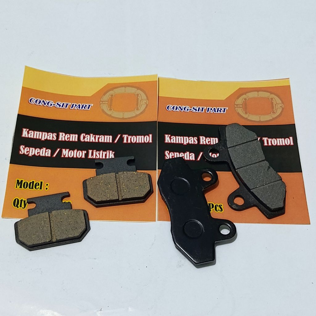 KAMPAS REM DEPAN BELAKANG SET KHUSUS MOTOR LISTRIK VOLTA 403 MANDALA / SEPAKET MOTOR LISTRIK VOLTA M