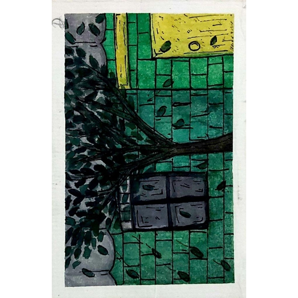 

Watercolor Paper Aesthetic - Lukisan Tangan ASLI (BUKAN PRINTING)