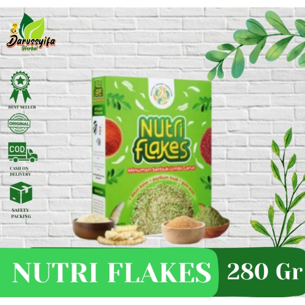 

NUTRIFLAKES//UMBI GARUT//OBAT LAMBUNG
