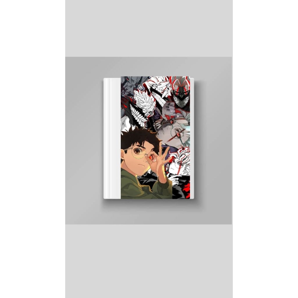 

Buku tulis custom OKARUN DANDADAN 38 lembar kertas HVS 75 gsm jilid glossy 230 gsm