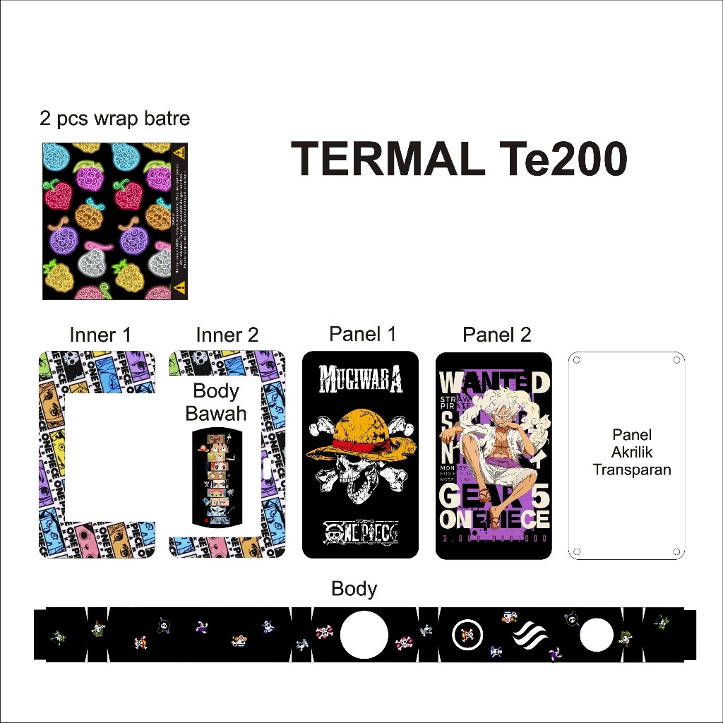 

stiker baju cakep buat termal