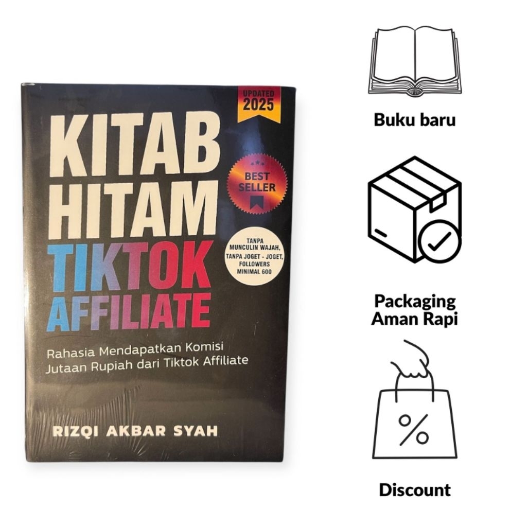 Buku Kitab Hitam Tiktok Affiliate