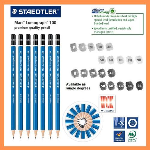 

PENSIL STAEDTLER BIRU MARS LUMOGRAPH (PCS)