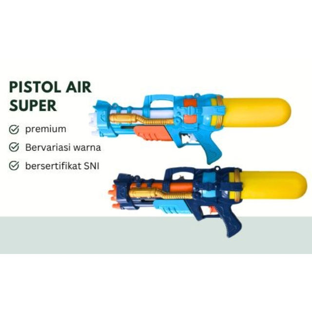 Mainan Pistol Air - Mainan Air Premium Anak - Water Gun