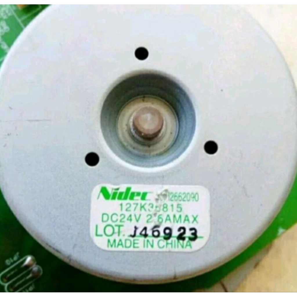 NIDEC BLDC Motor 24V 2.6A ex printer