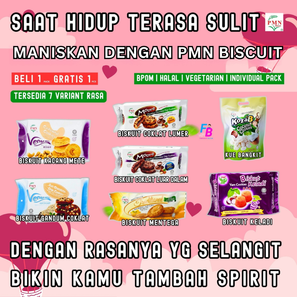 

Biskuit Import Premium Malaysia | Kue Wafer Coklat Mentega Merk PMN Biscuit Halal BPOM Vegetarian