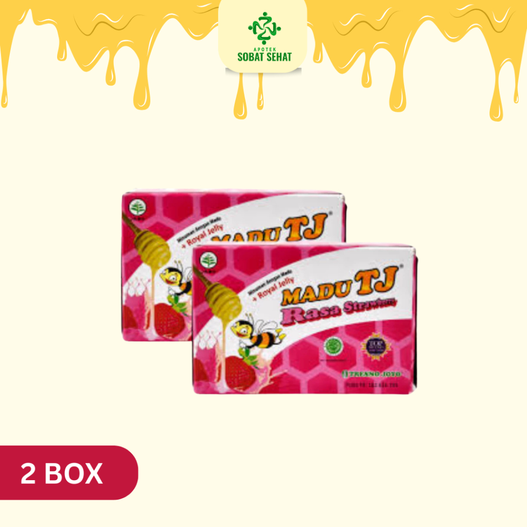 

Paket Madu TJ Strawberry Kemasan Sachet 2 Box @12pcs
