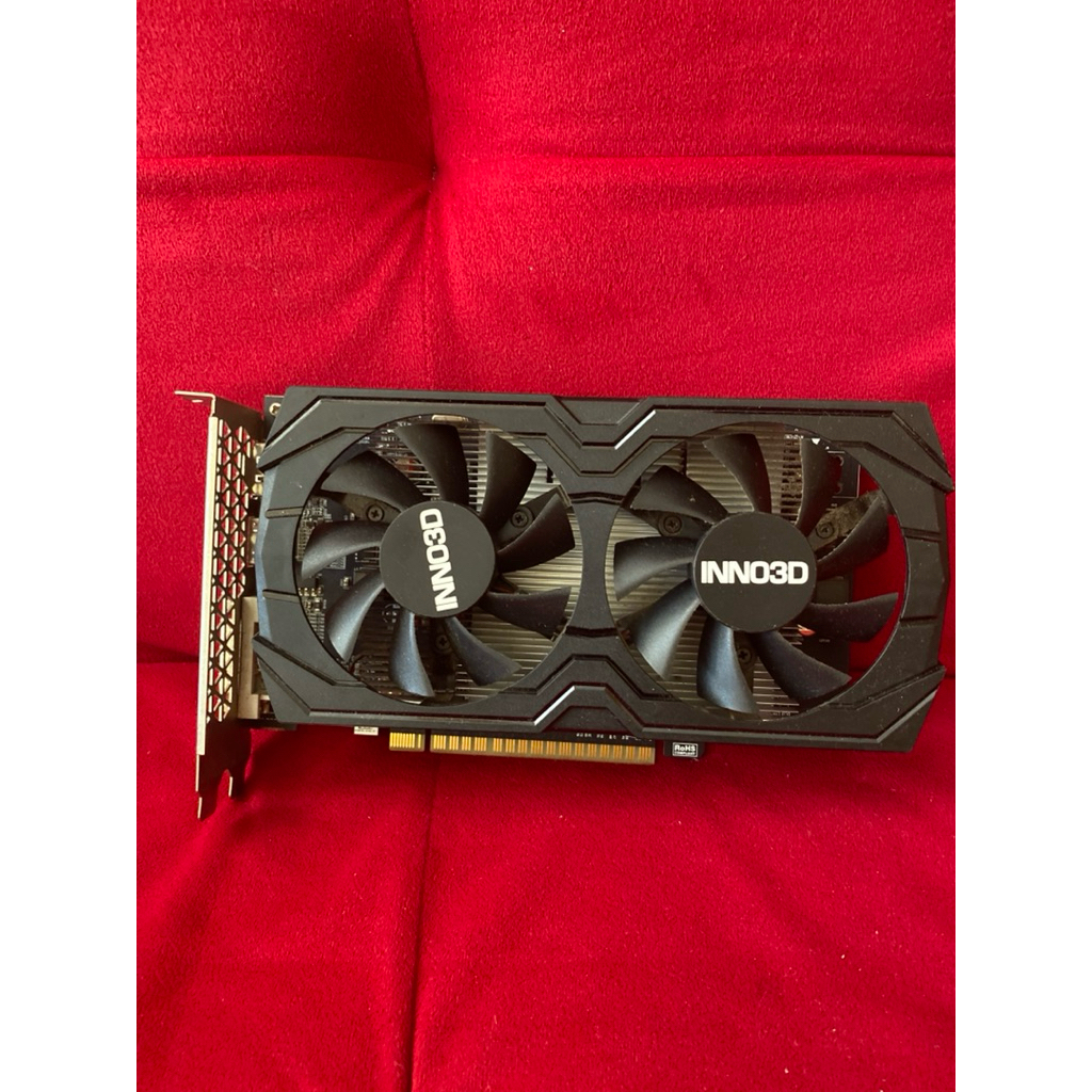 vga gtx 1050ti 4gb 128 bit GDDR 5 inno3d bekas like new pemakaian pribadi