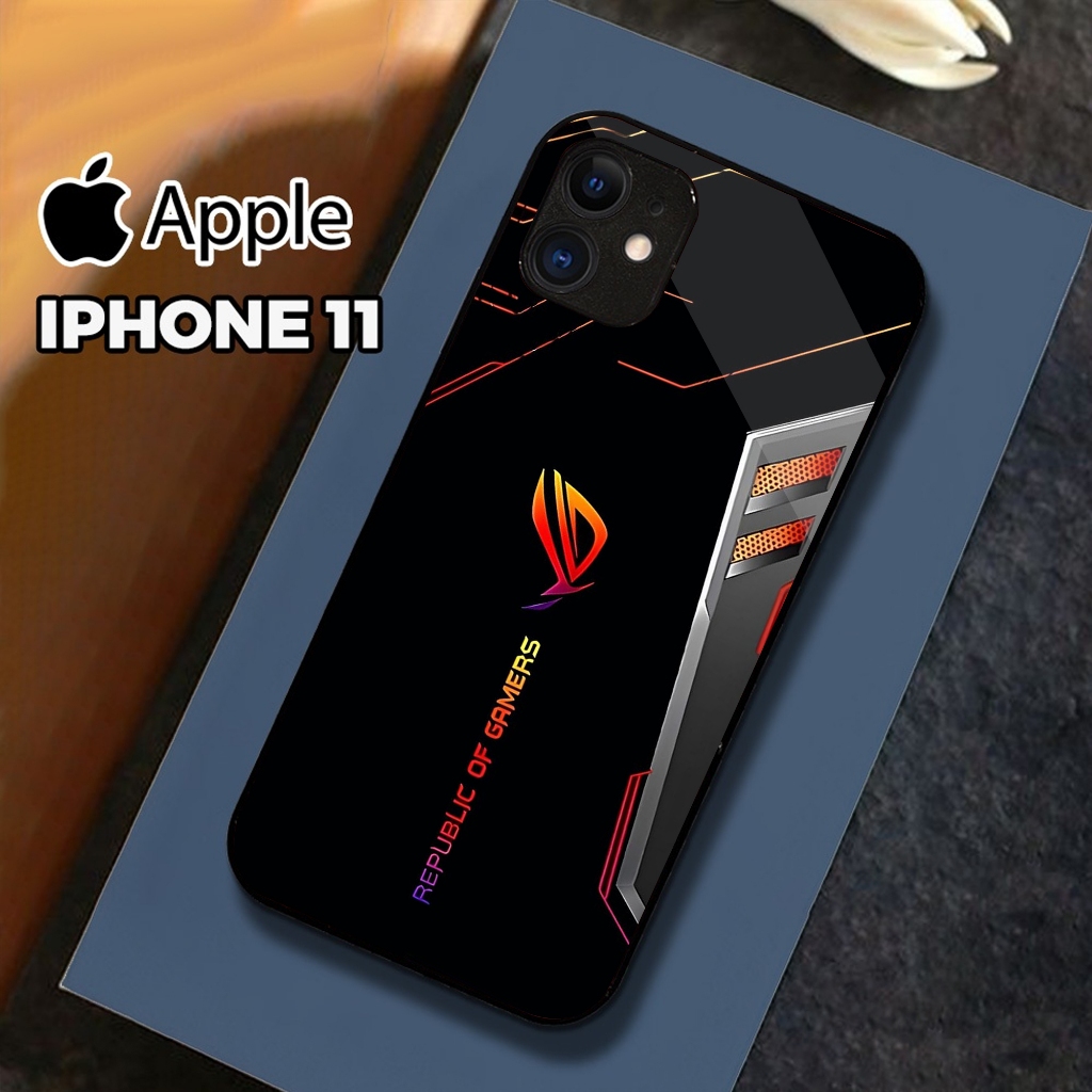 Case Iphone 11 Terbaru - Casing Hp Iphone 11 - ( Motif ROG ) - Case Hp - Casing Hp - Softcase Iphone