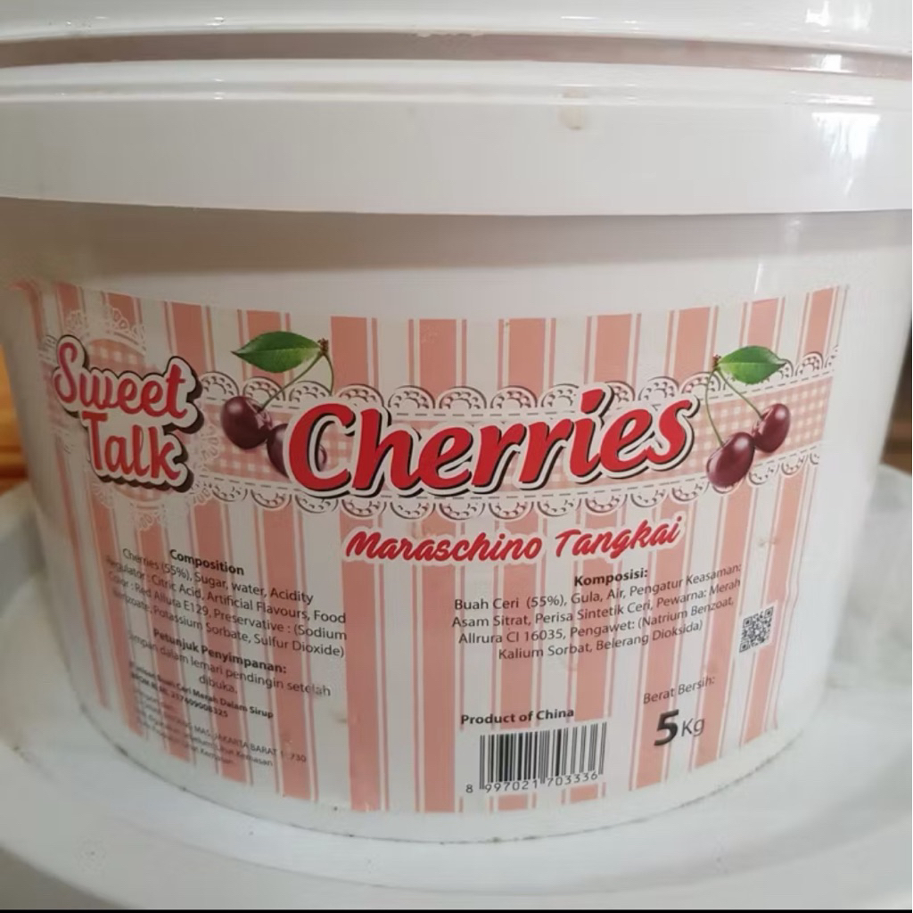 

cherry tangkai kemasan per 100gr