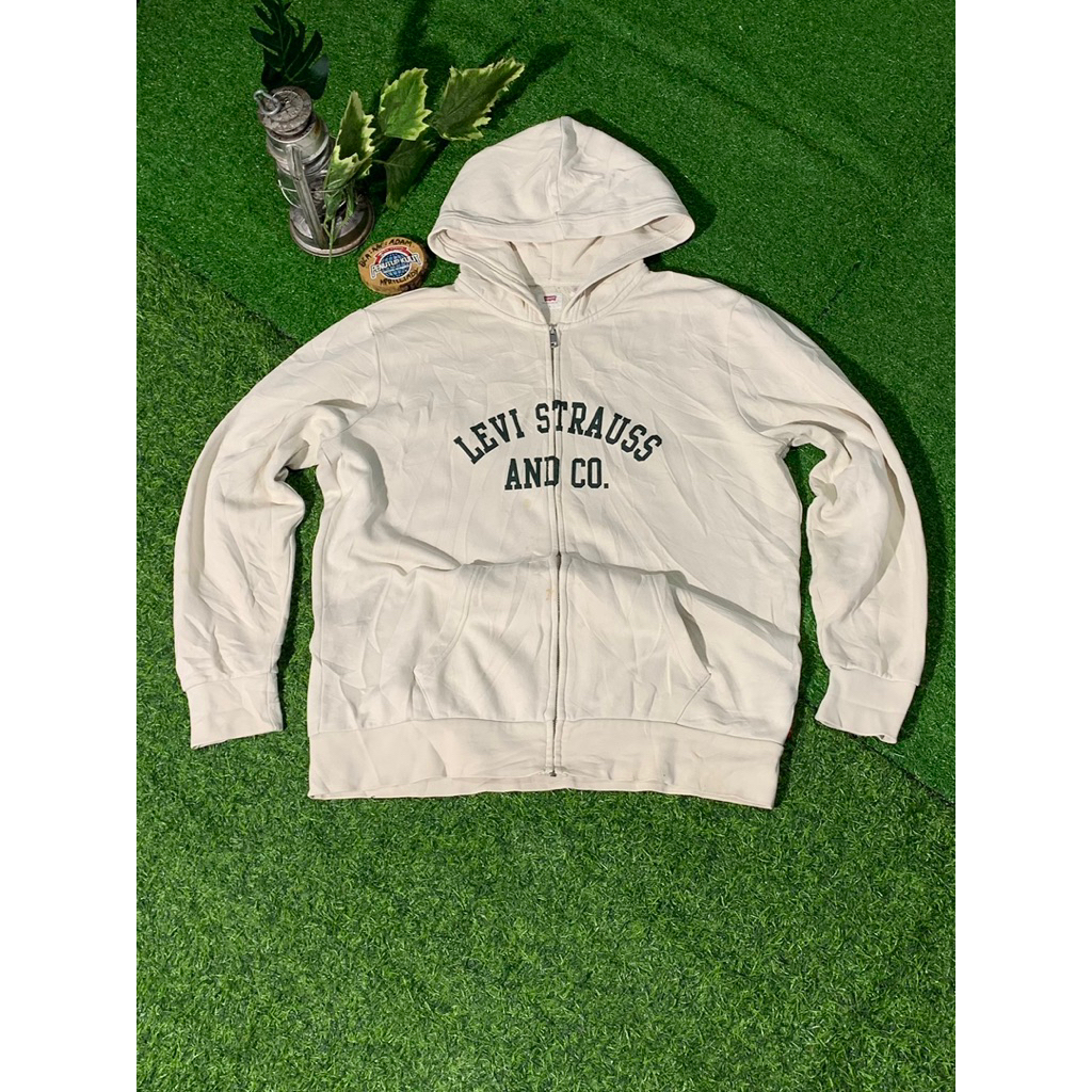 ZIPER HOODIE LEVIS ORIGINAL SECOND BRANDED MURAH VINTAGE