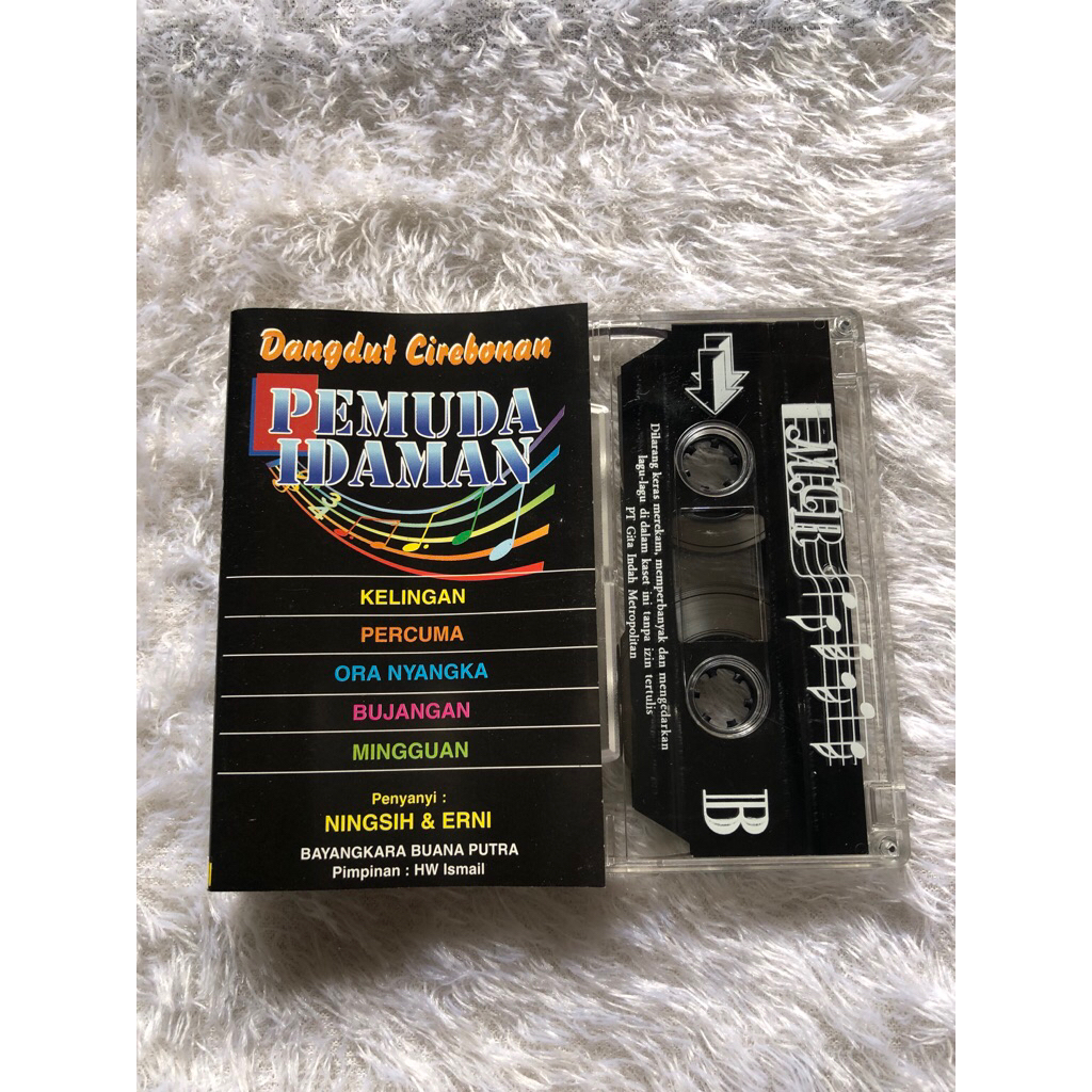 kaset pita album dangdut cirebonan pemuda idaman