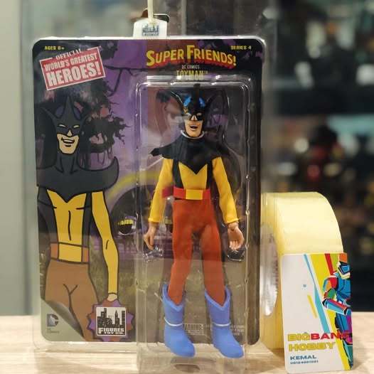 DC COMICS VINTAGE FIGURE SUPERFRIENDS SERIES TOYMAN ACTION FIGURES