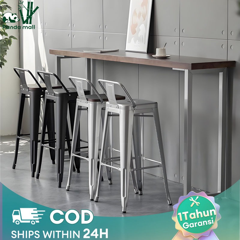 Kursi Bar Besi Kursi Cafe Kursi Tinggi Kursi Tinggi Makan Kursi Tolix Kursi Persegi Tinggi