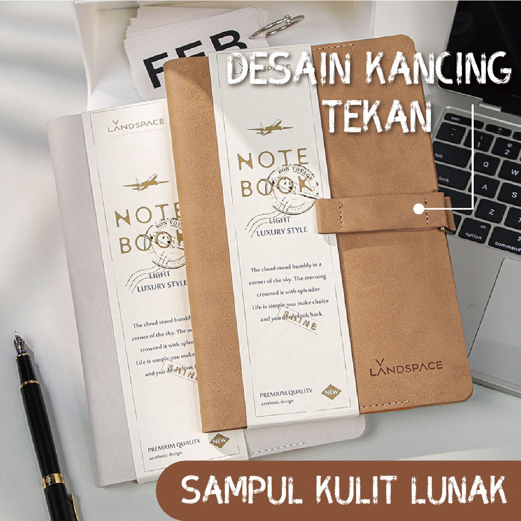

Paket Snap Pemeriksaan Siswa 128 Halaman A5 Waterproof Writing Mfoll Paper PUT PU Cover Simple Weekly Journal Paper Tool