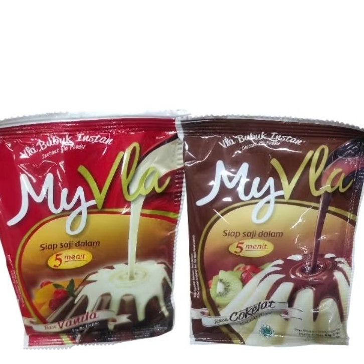 

My Vla Bubuk Instan Instant Vla Powder Vanilla / Chocolate 60gr