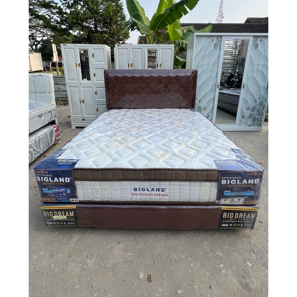Set Divan Bigdream + Matras Springbed BIGLAND