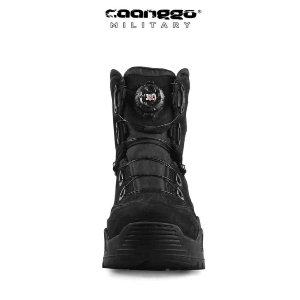 Sepatu PDL Tali Putar Full Kulit Caanggo Military Vigo Roso