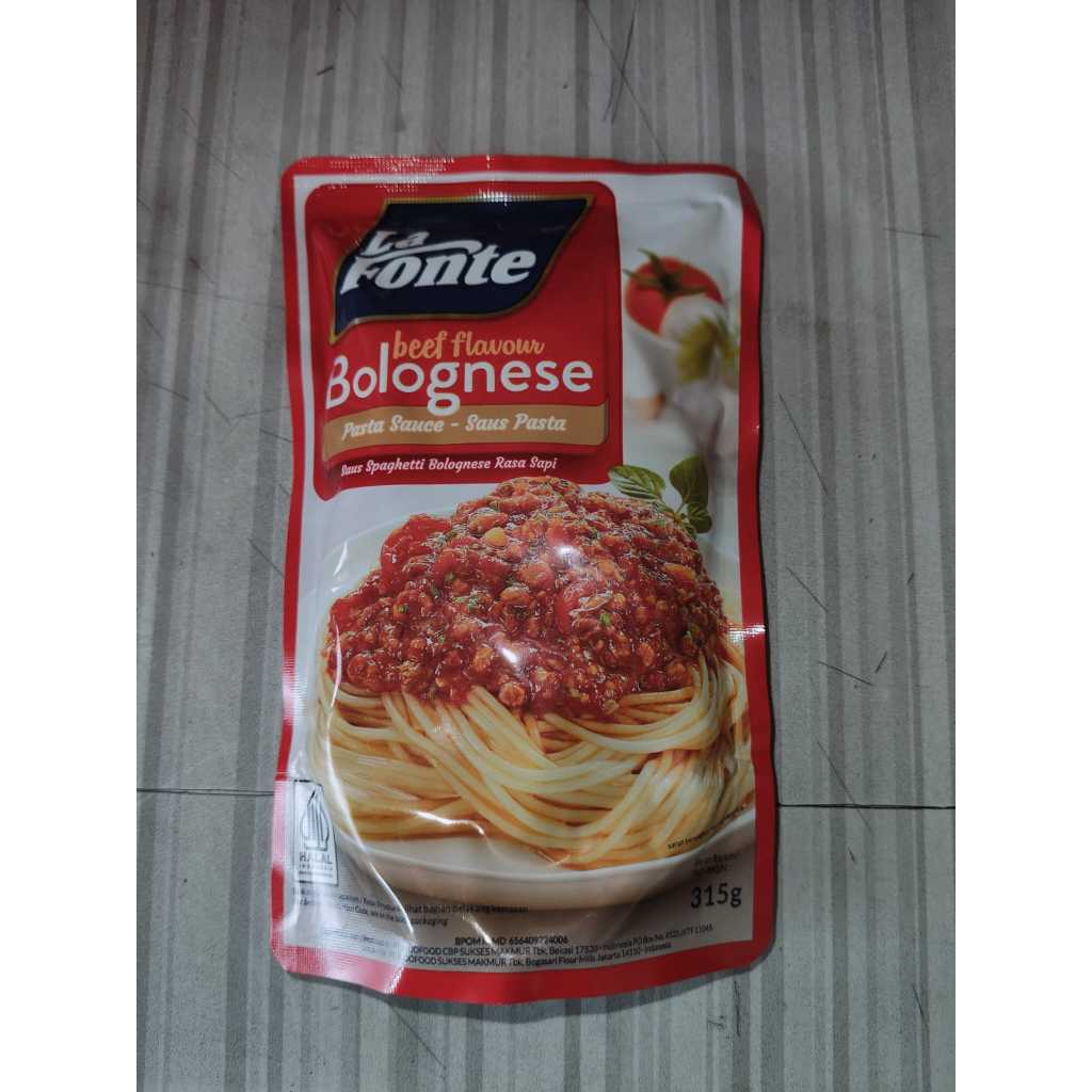 

La Fonte Saus Pasta Bolognese 315 gram