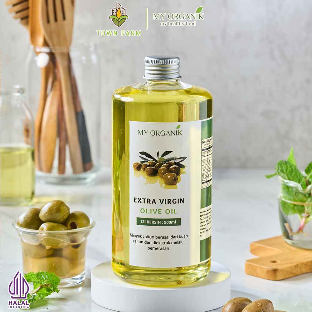 

My Organik Minyak Zaitun Extra Virgin Olive Oil Organic Premium Murni Asli 100% EVOO Kesehatan