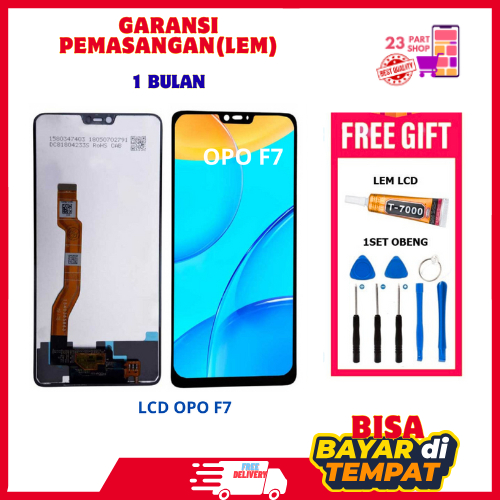 [ORIGINAL] LCD OPPO F7 / F7 PRO LCD TS FULLSET