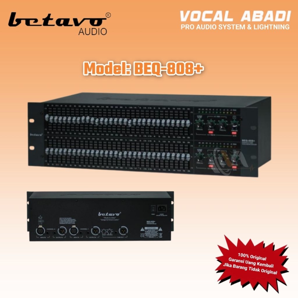 EQUALIZER BETAVO BEQ-808+